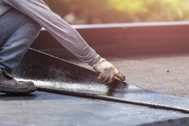 Professional Waterproofing technician working in Circleville, OH